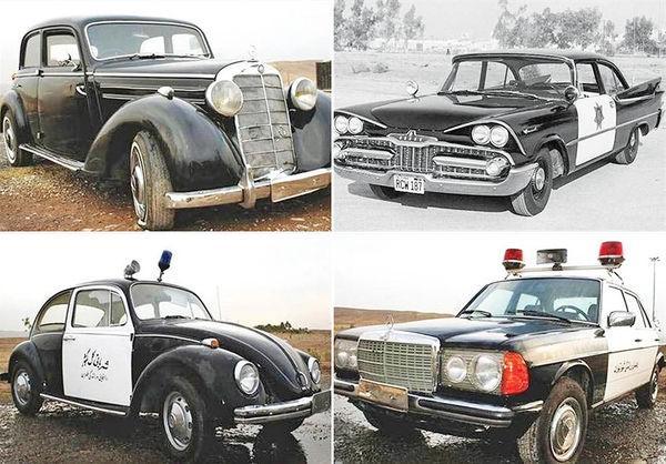 خودروی پلیس ایران از دهه 20 تا 50