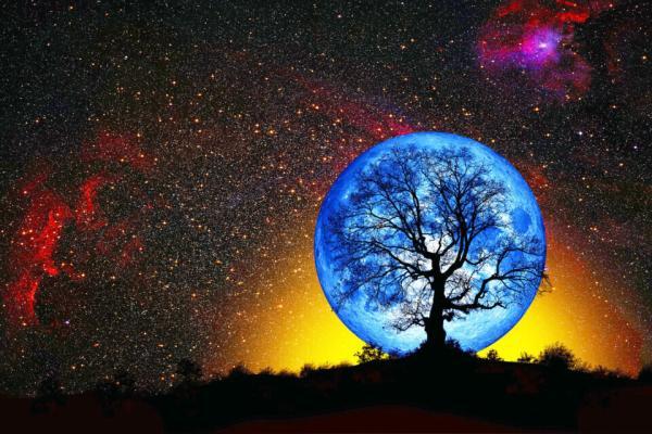 2 ابرماه و یک ماه آبی نادر ، فرصتی استثنایی برای دوستداران تماشای آسمان
